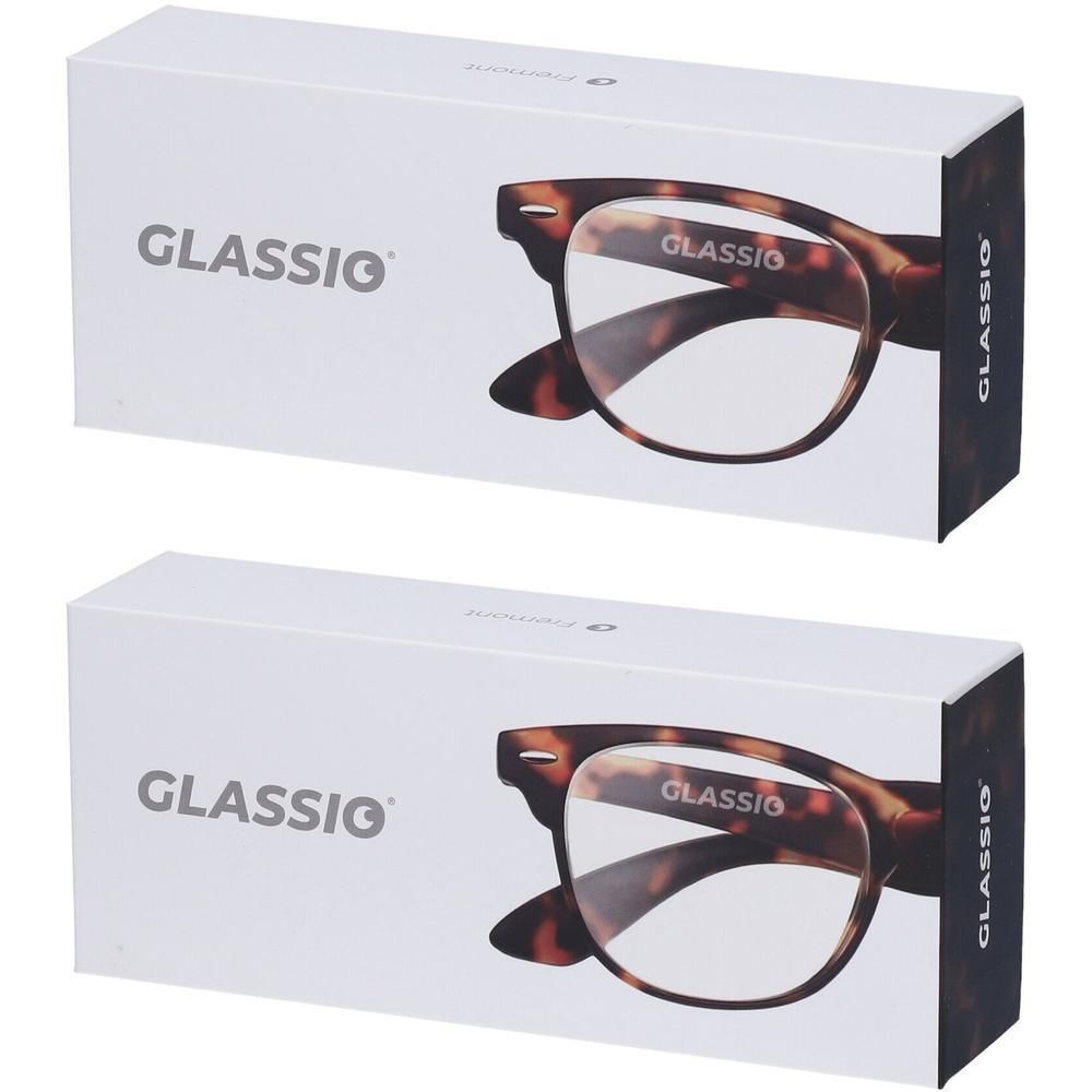 Occhiali da Lettura Glassio Fremont Colore Tortoise Gradazione +1,0