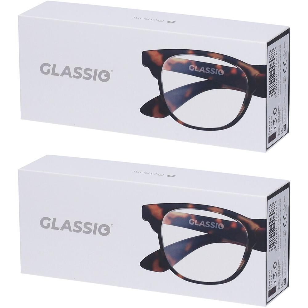 Occhiali da Lettura Glassio Fremont Colore Tortoise Gradazione +3,0