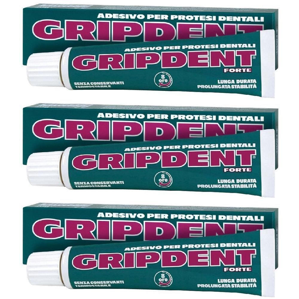 Gripdent Forte Adesivo Per Protesi Dentaria 40 G