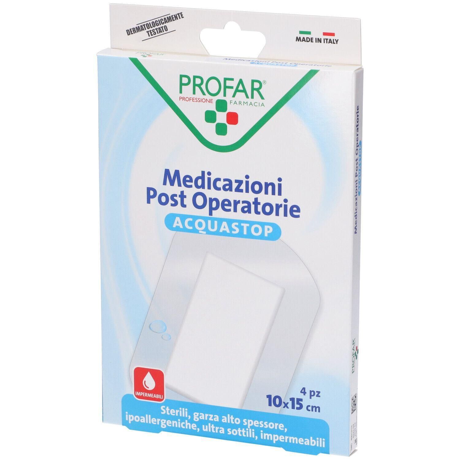 Profar Profar Acquastop Medicazione Post Operatoria 10x15 cm