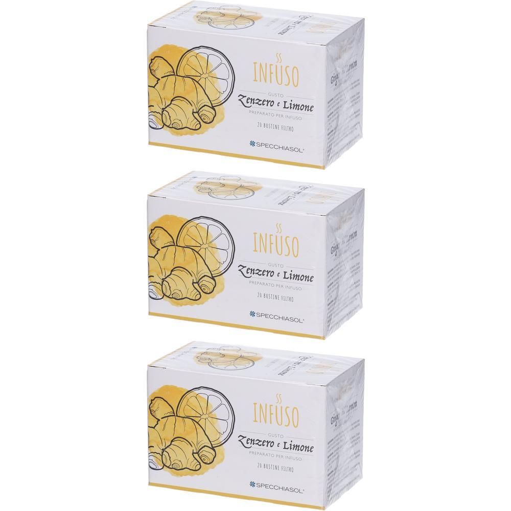 Specchiasol Infuso Tisana Zenzero + Limone