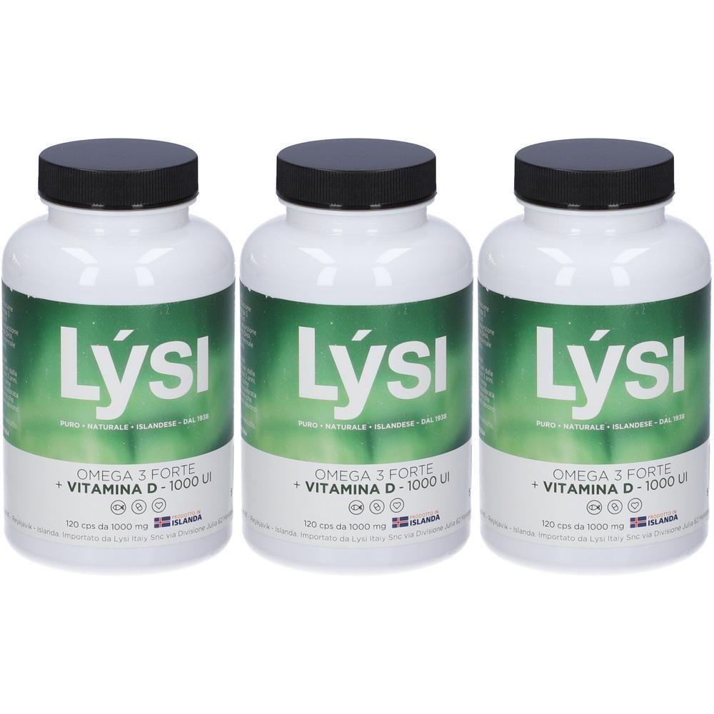 Lysi Omega 3 Vitamina D Capsule