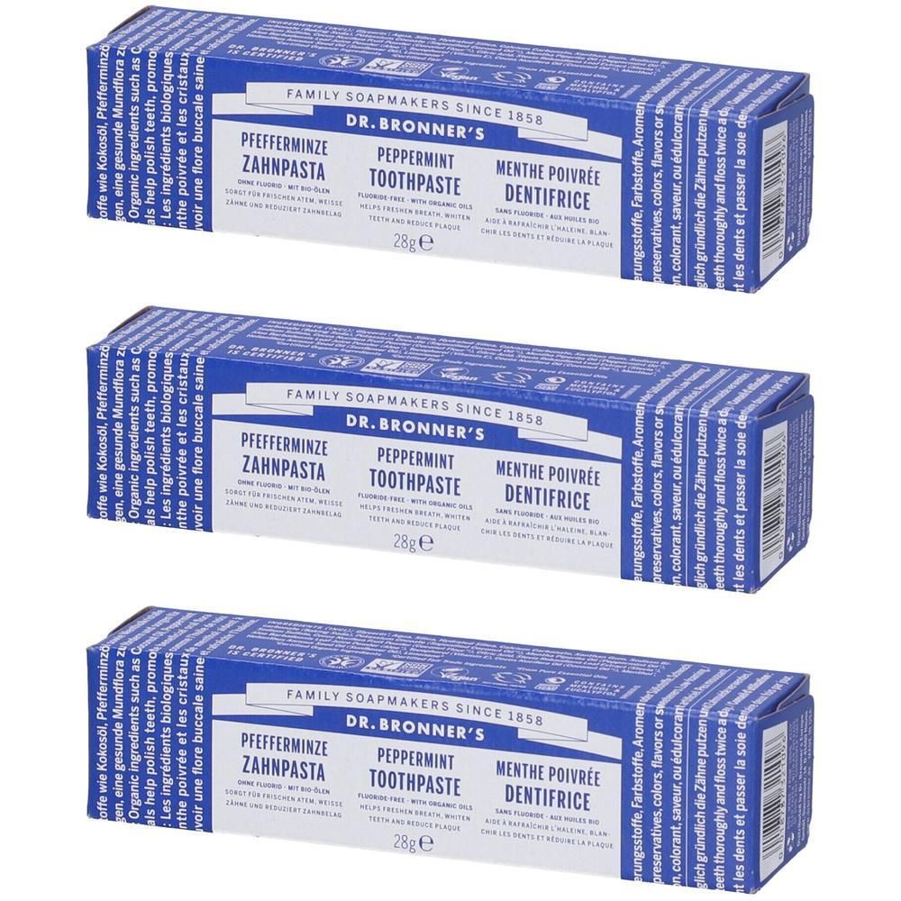 Dr. Bronner’s All-One Dentifricio Gusto Menta Piperita 28g