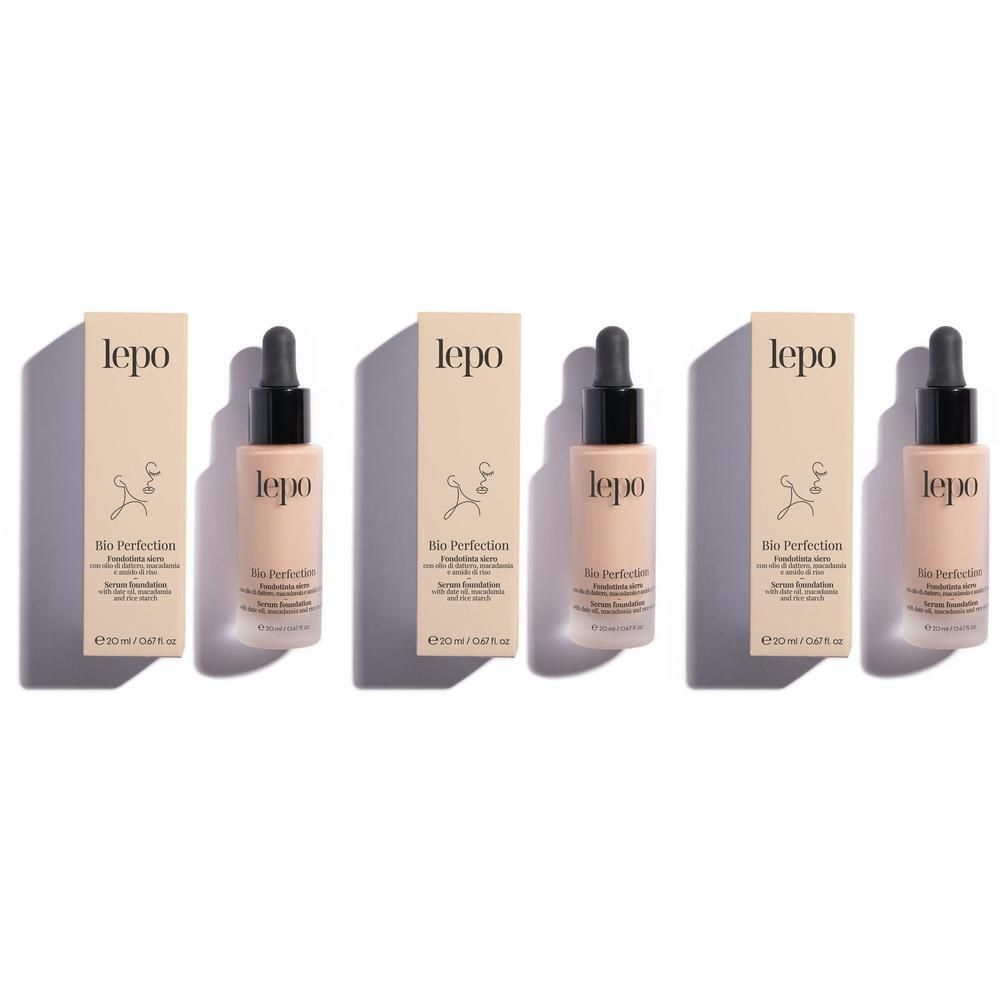 LEPO Bio Perfection Fondotinta siero NUANCE 01 NUDE