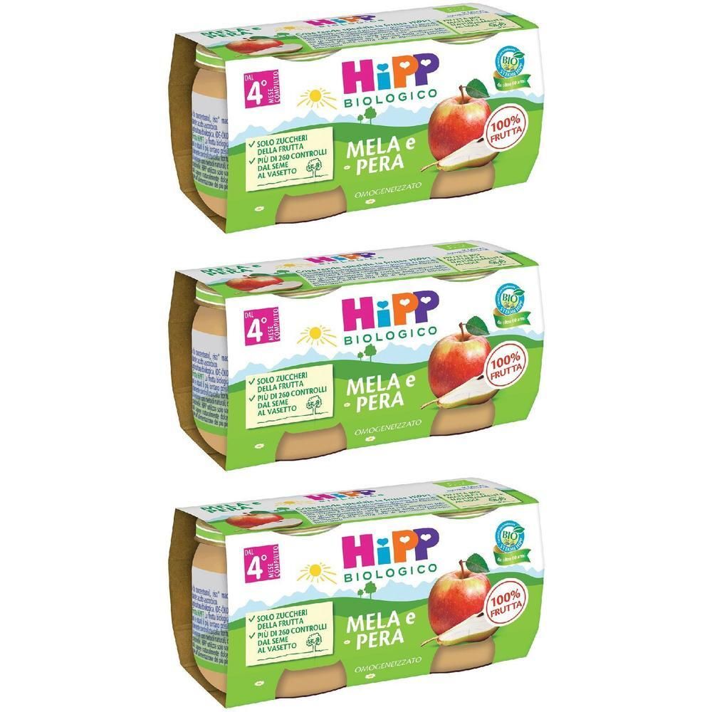Hipp Omogeneizzato Mela/Pera