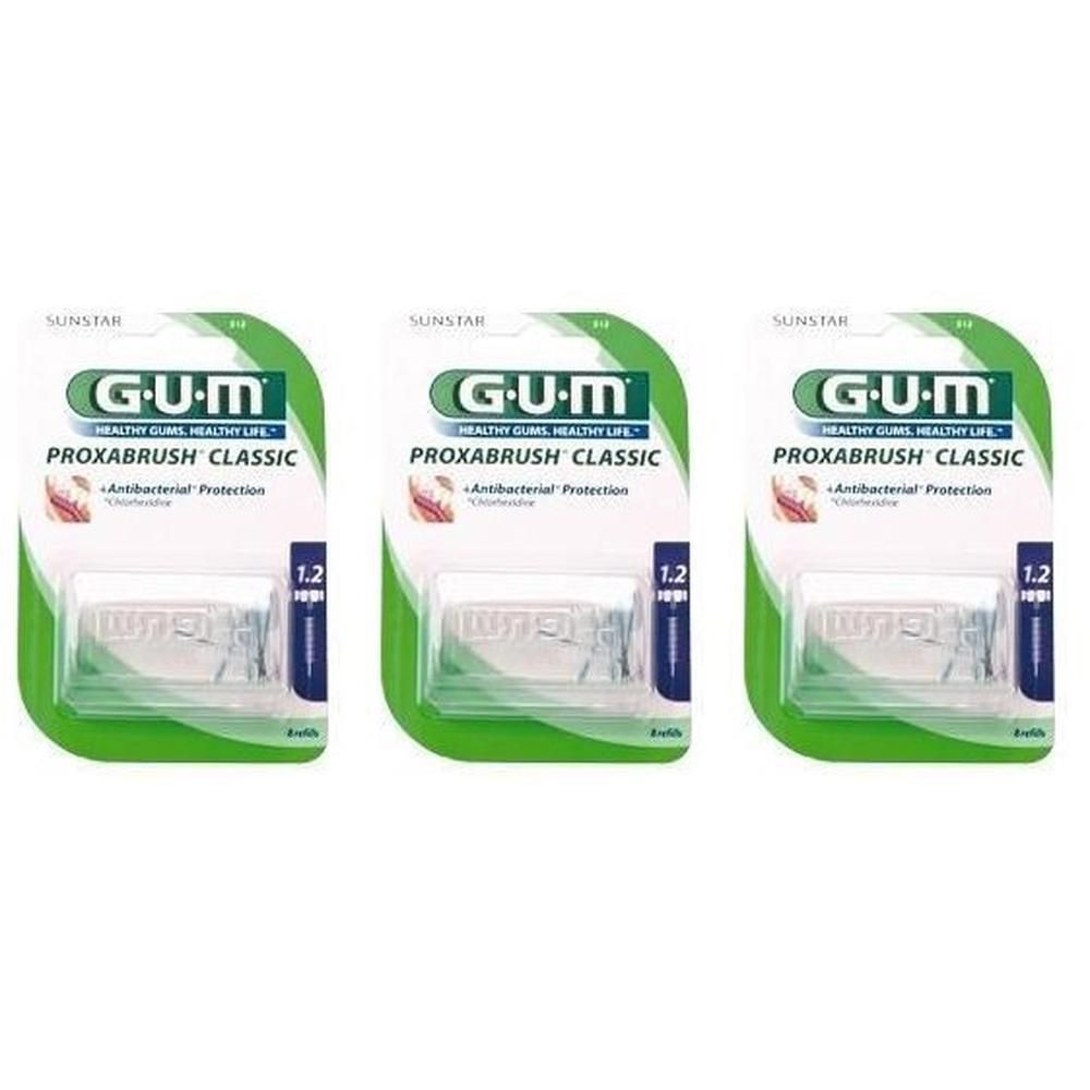 Gum Proxabrush Classic 512 Scovolino Interdentale 8 Pezzi
