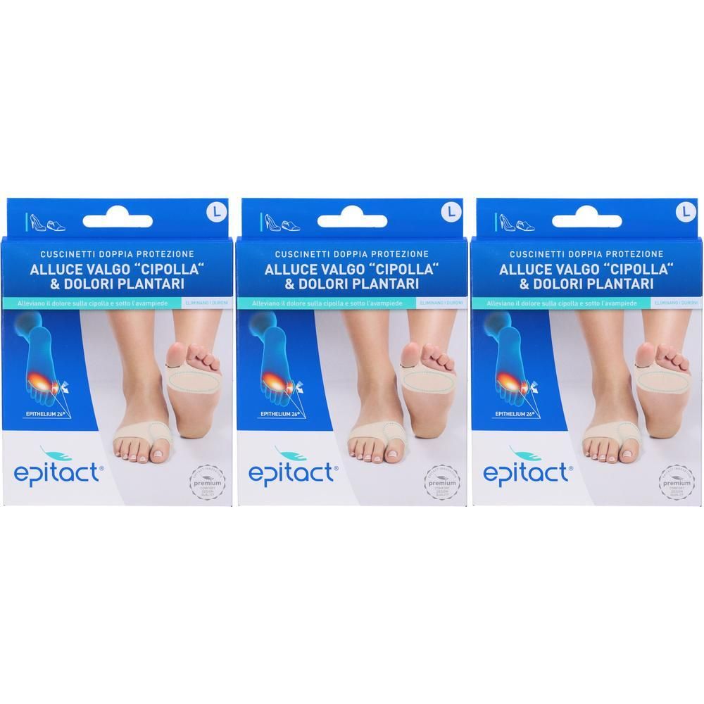 Epitact Cuscinetto Protettivo in Silicone Uso Podologico Taglia L