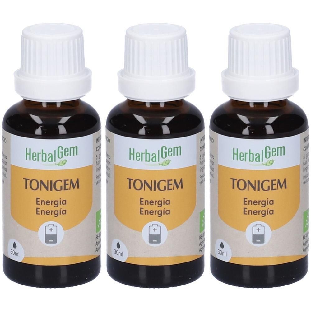 Herbalgem Tonigem Energia Concentrato di Gemme Fresche Gocce