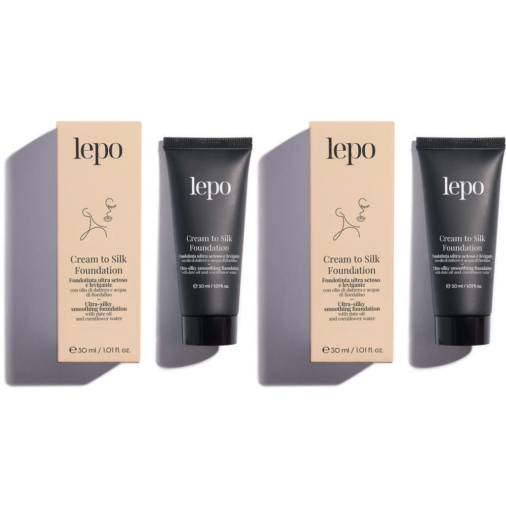 LEPO Cream to Silk Foundation Fondotinta ultra setoso e levigante NUANCE 07 MEDIO