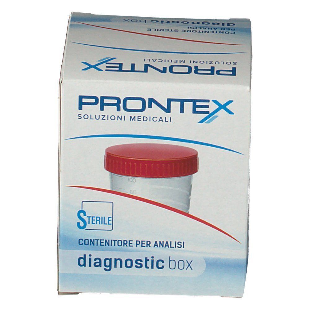 Confezione per contenitore sterile per campioni Prontex.