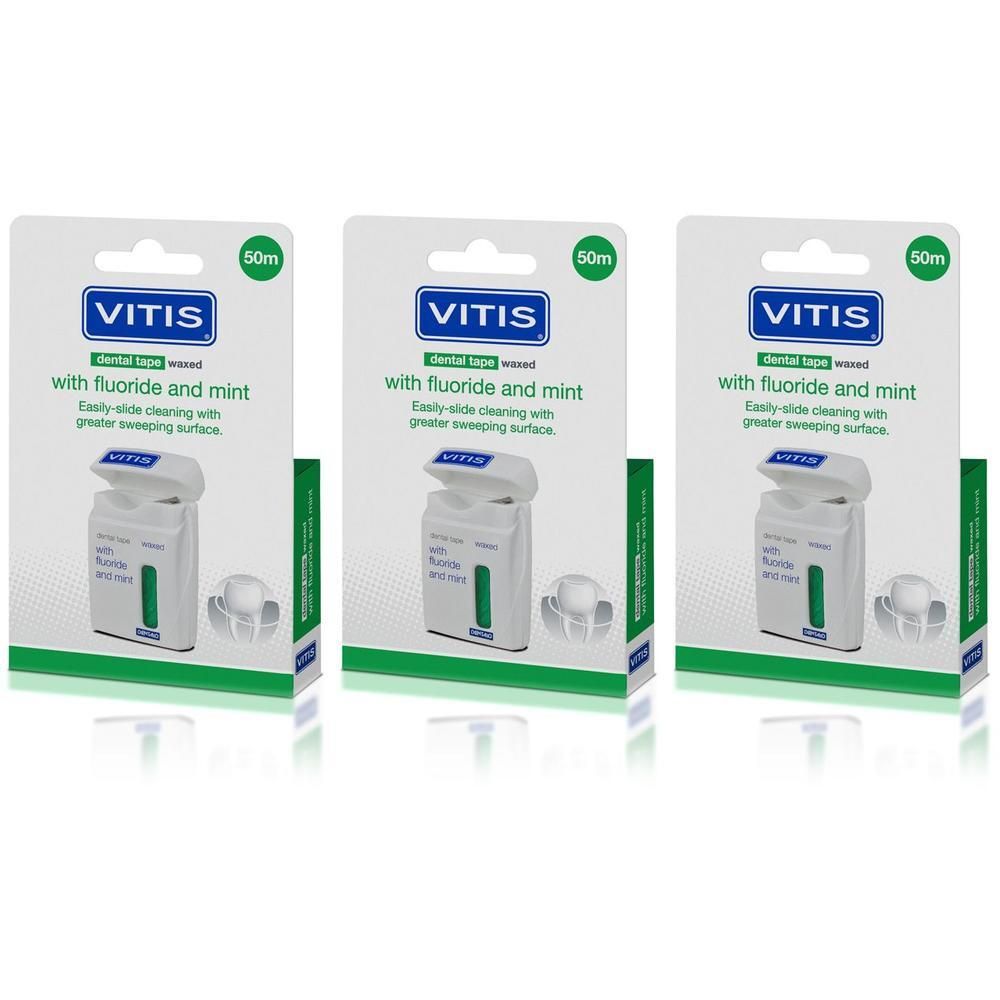 Vitis® Dental Tape Con Cera Fluoro e Menta