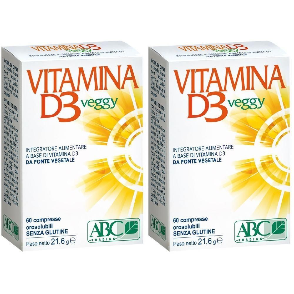 ABC Trading Vitamina D3 Veggy Compresse Orosolubili