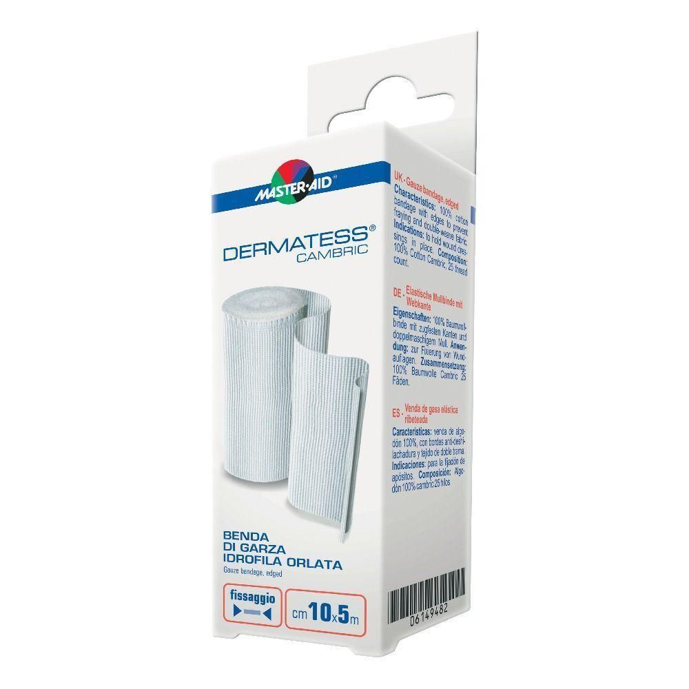 Master-Aid® Cambric Dermatess® 10 cm x 5 cm