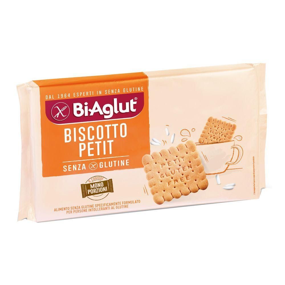 Biaglut Biscotto Petit: biscotti senza glutine in monoporzioni.