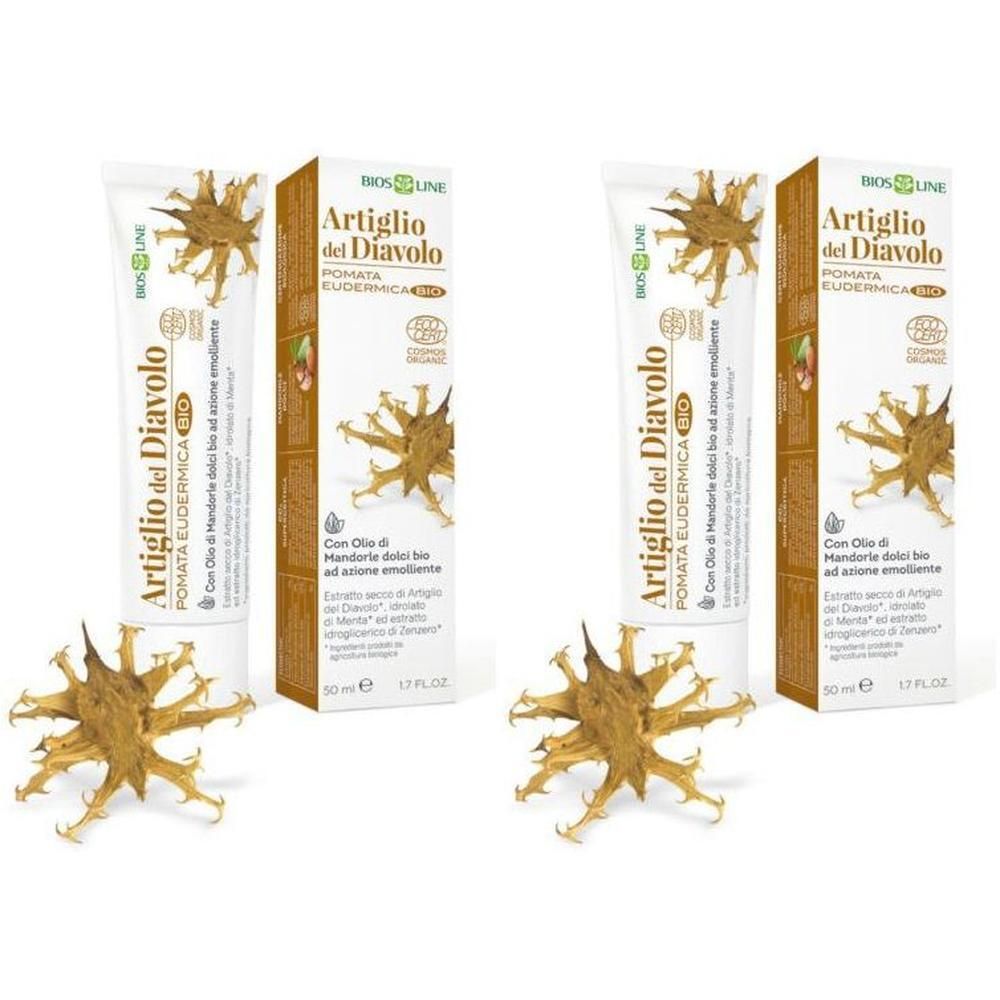 Biosline Artiglio Del Diavolo Pomata Eudermica Bio Cert Ecocert 50 Ml