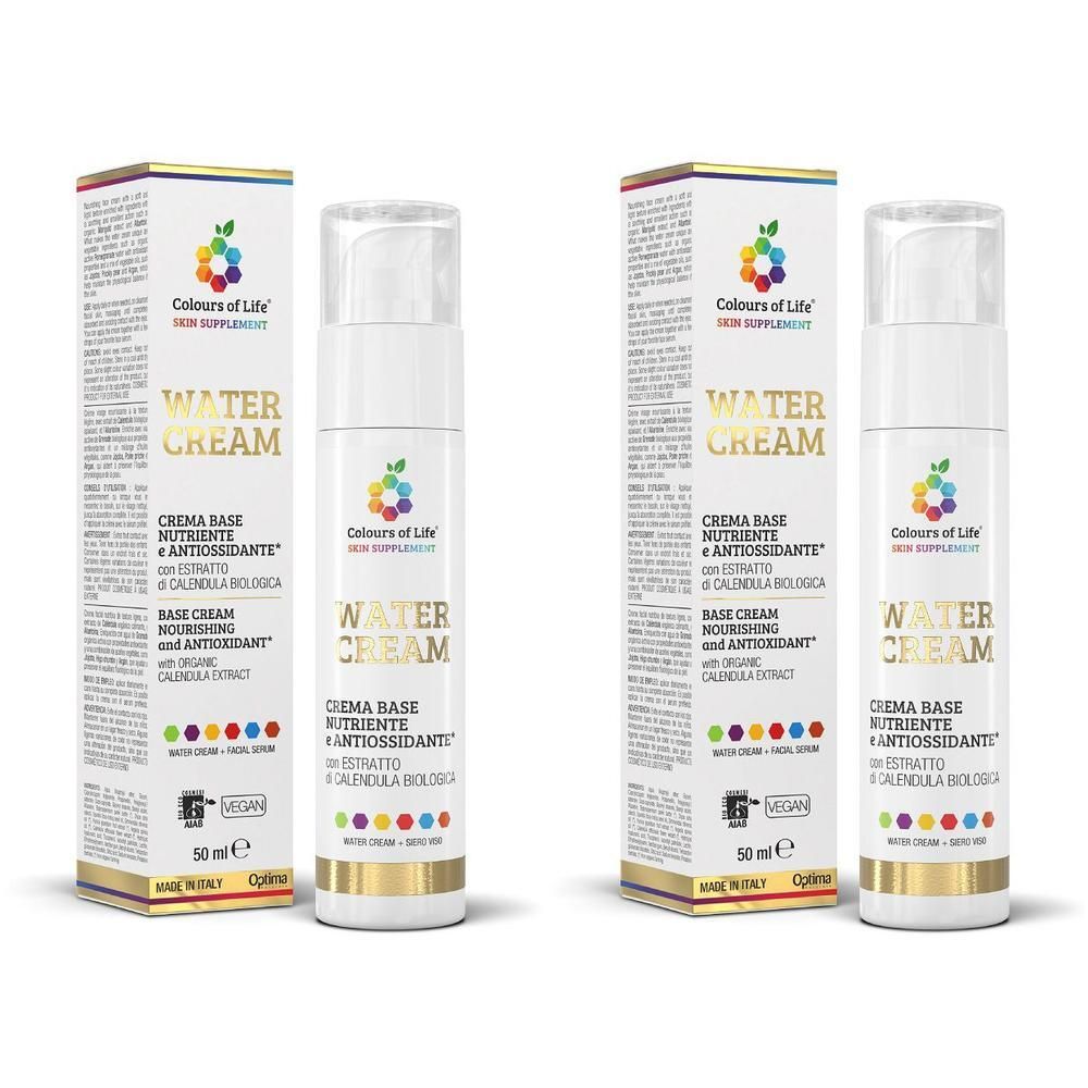Colours of Life® Water Cream Crema Base Nutriente E Antiossidante