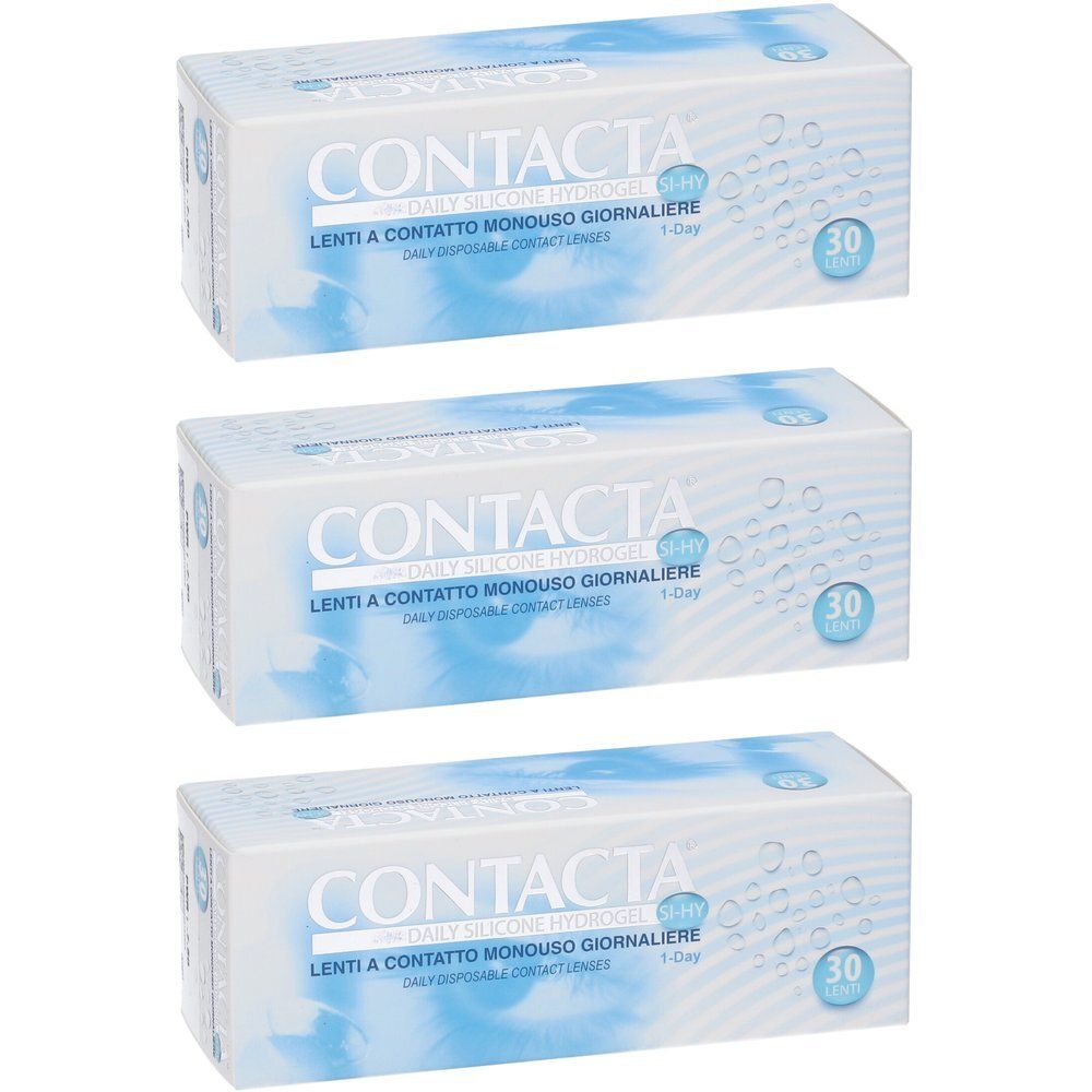 Lenti a Contatto Monouso Giornaliera Contacta Daily Lens Silicone Hydrogel -7,50 30 Pezzi