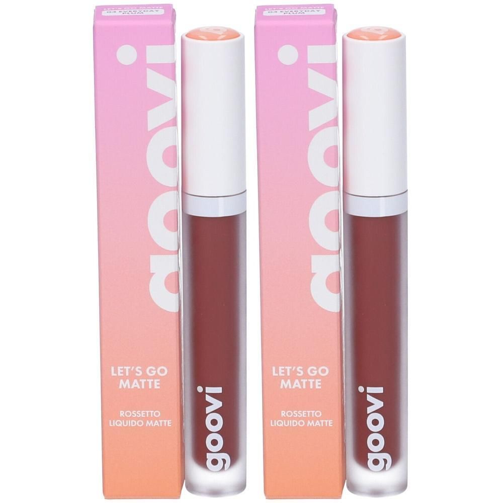 Goovi Let’s Go Matte Rossetto Liquido Matte 04 Everyday Plum