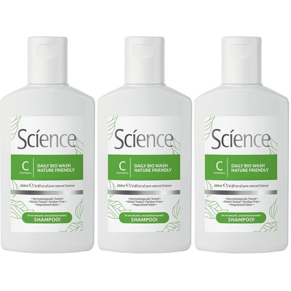 Science Hair Care Shampoo Biodegradabile 200ml
