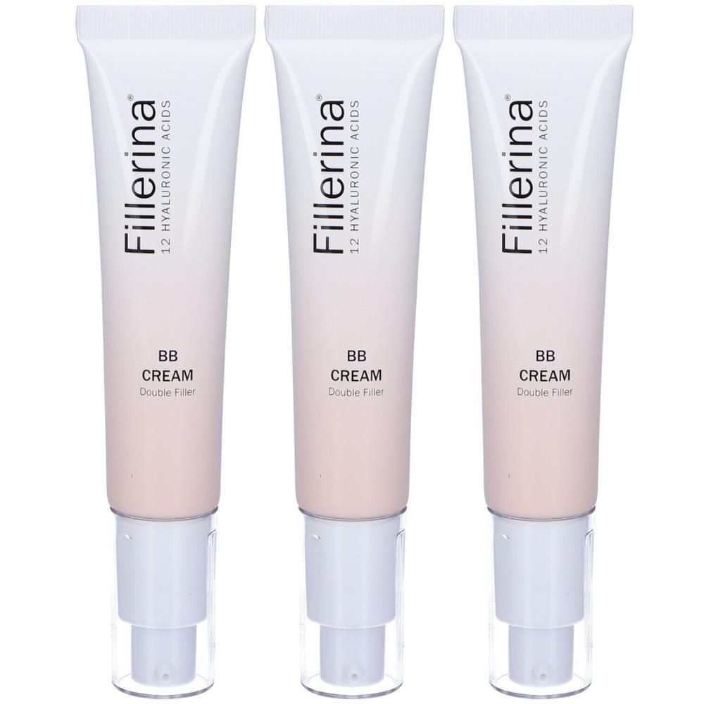 LABO Fillerina BB Cream Double Filler con 12 Acidi Ialuronici Tonalitá 08 Dark Cool