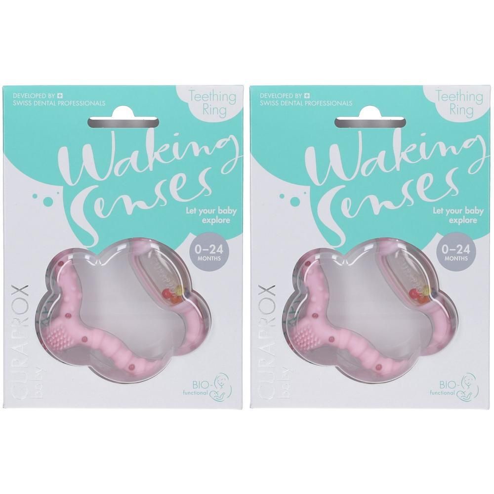 Curaprox Anello Dentizione Rosa