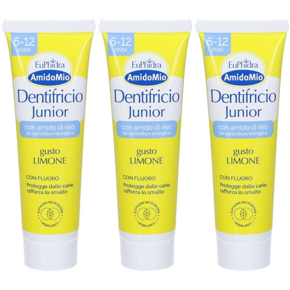 Euphidra Amidomio Dentifricio Limone 6-12 Anni