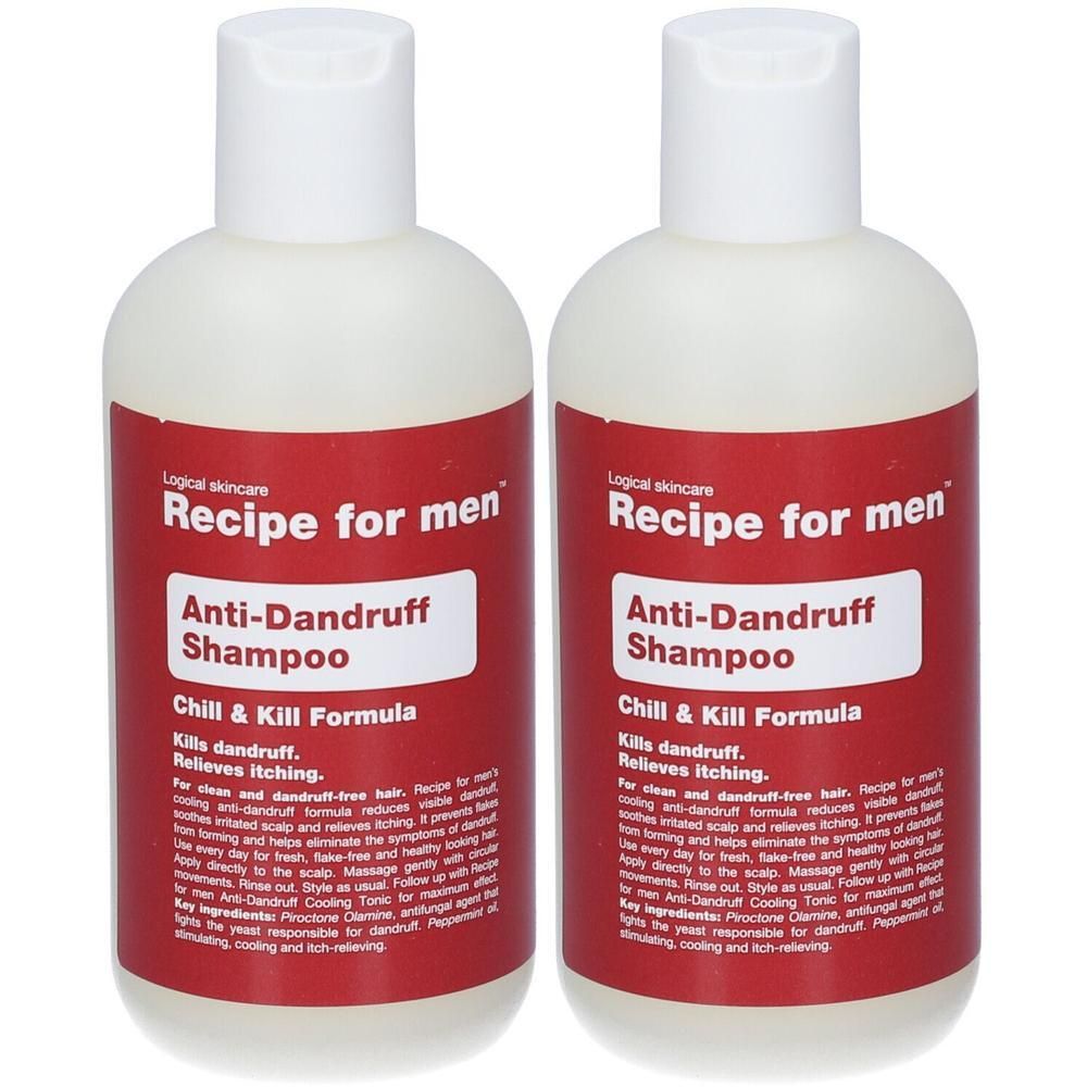 Recipe For Men Shampoo Antiforfora