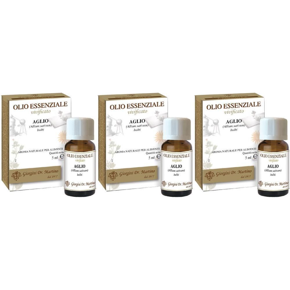 Aglio Olio Essenziale Naturale 5 Ml