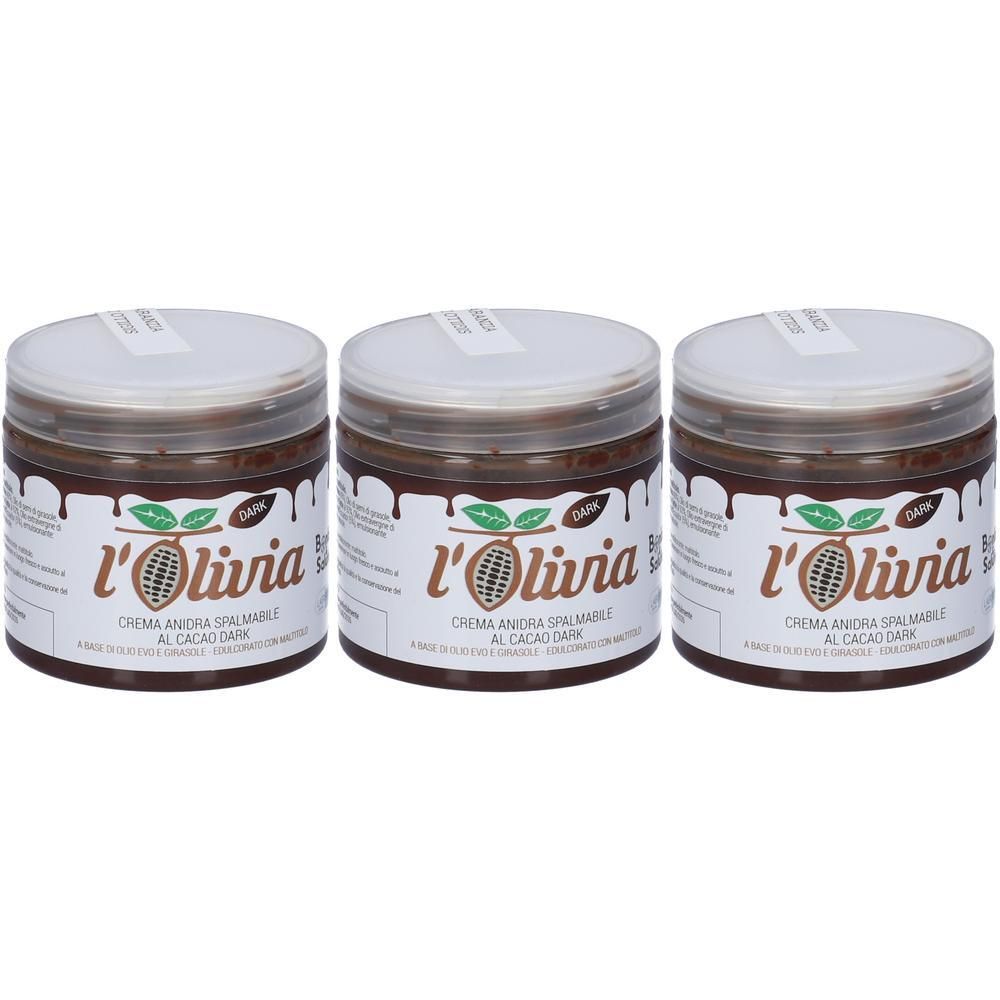 L'Olivia Dark Crema Anidra Spalmabile