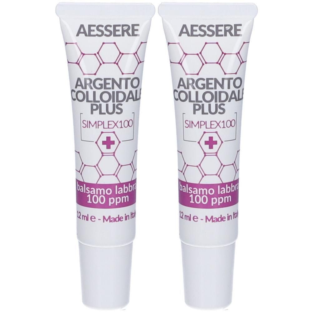 Due tubi di balsamo Argento Colloidale Plus Simplex100.