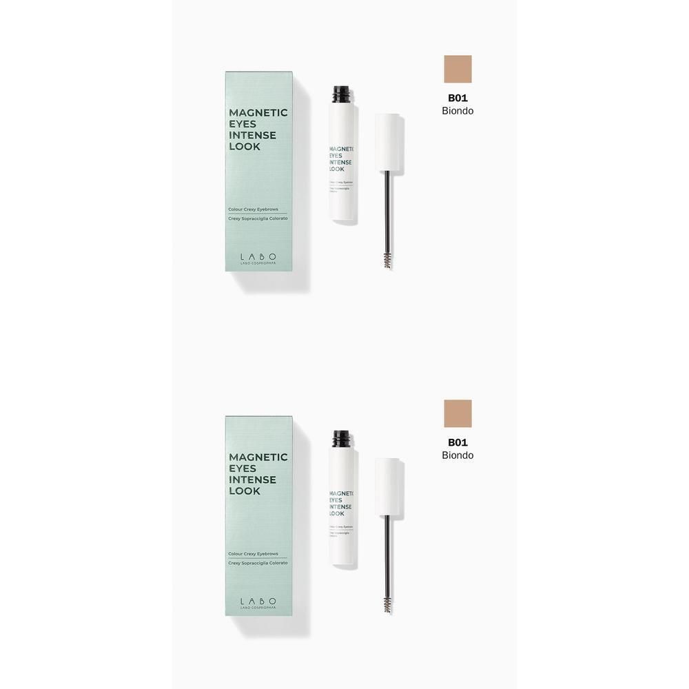 LABO Magnetic Eyes Intense Look Crexy Sopracciglia Colorato Colore B01