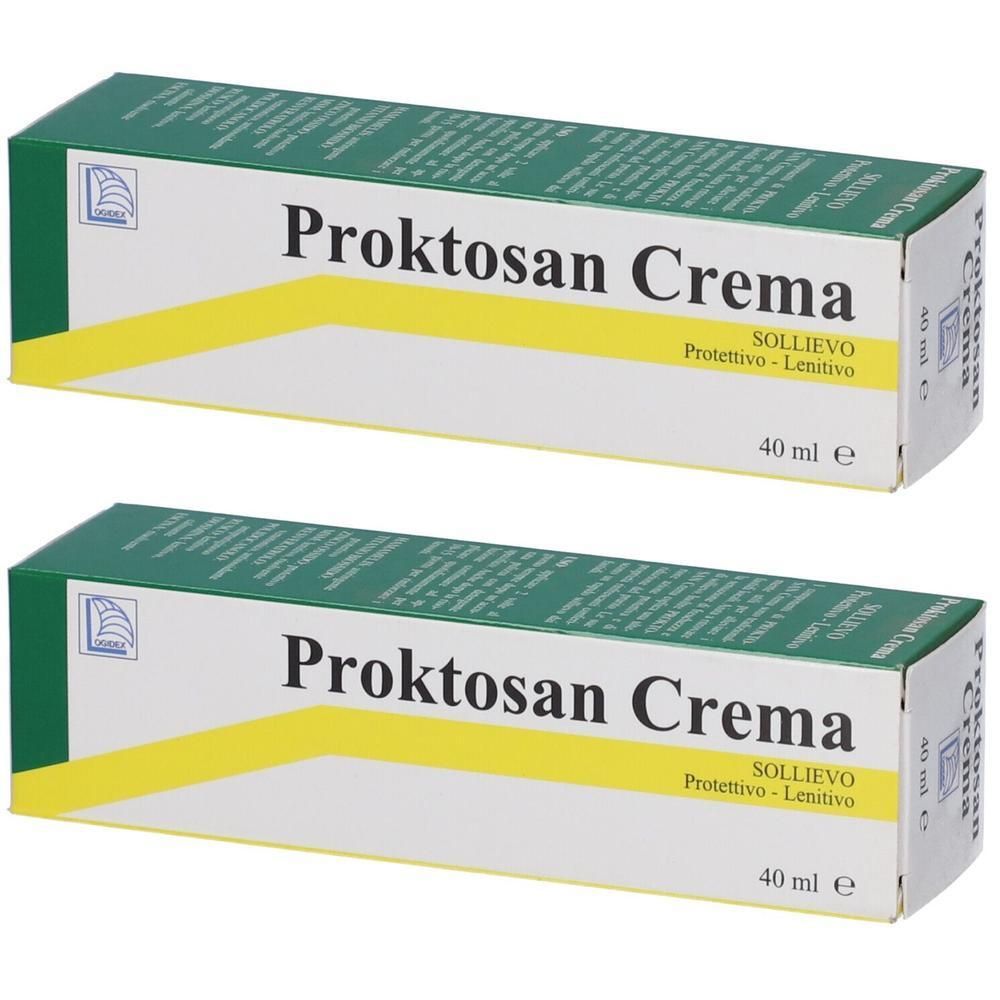 Due scatole di Proktosan Crema, 40 ml.