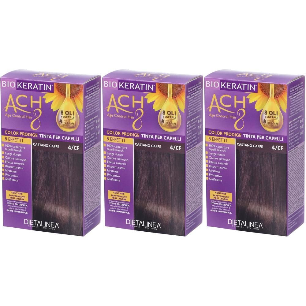 Biokeratin Ach8 Color Prodige 4/Cf Castano Caffe'
