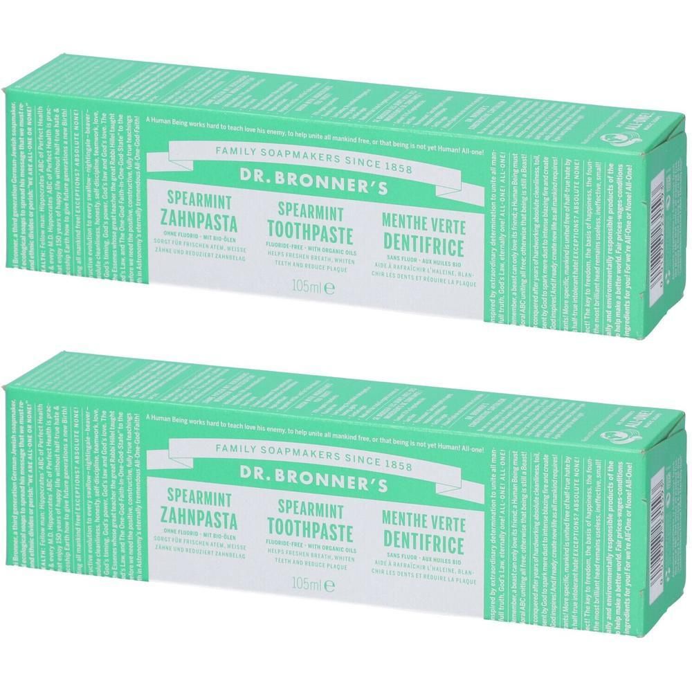 Dr. Bronner’s Dentifricio All-One Menta Verde