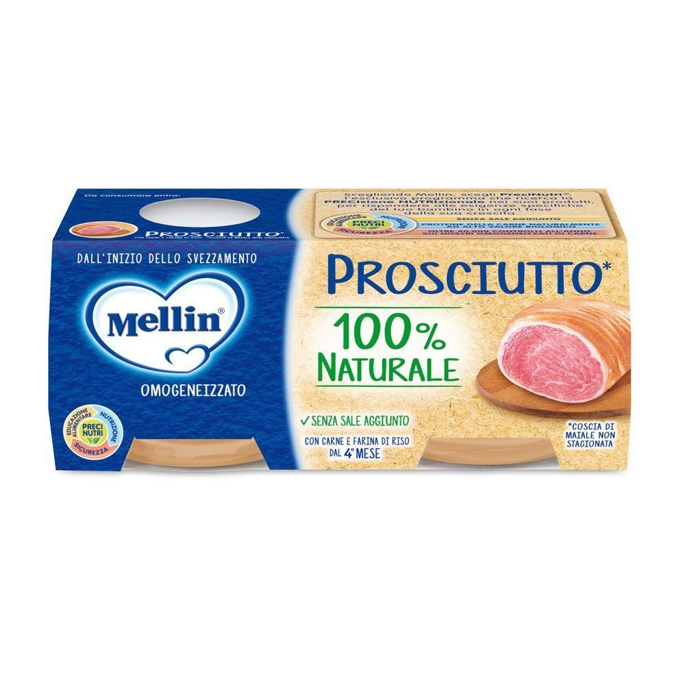 Mellin® Omogeneizzato Prosciutto 100% Naturale