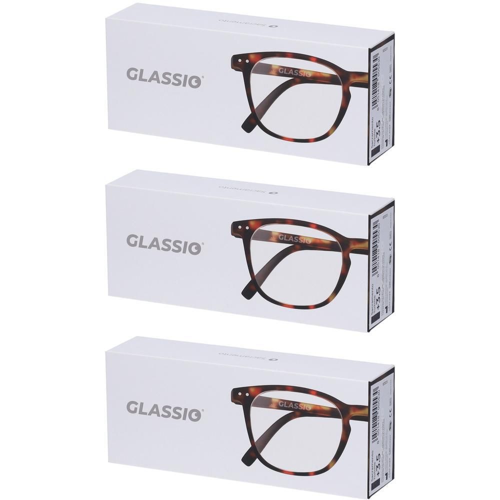 Occhiali da Lettura Glassio Sacramento Colore Tortoise Gradazione +3,5