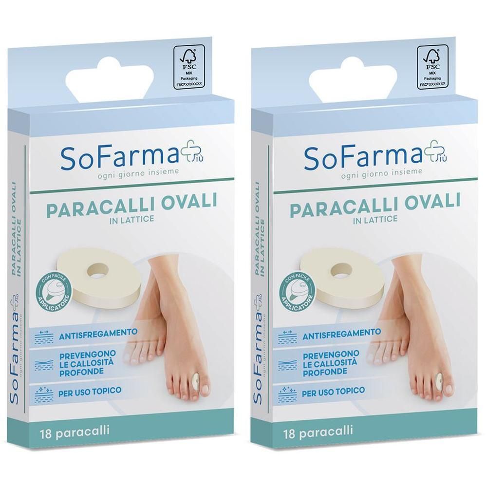 Sofarmapiu' Cerotto Paracallo Ovale 2,8 X 1, 8 cm