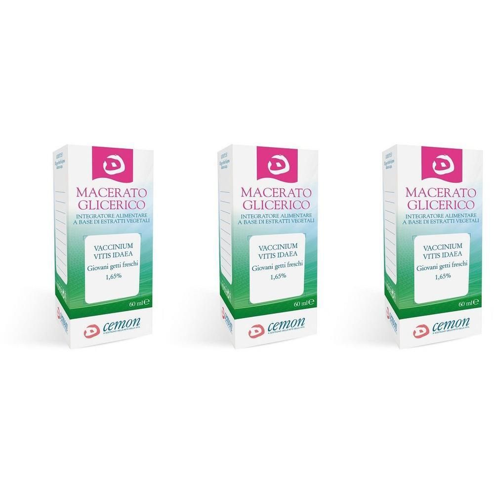 Vaccinium Vitis Idaea Getti Macerato Glicerico 60 Ml