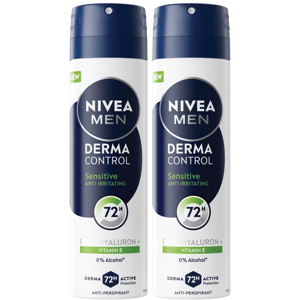 Nivea Men Derma Control Sensitive Deodorante Spray 72h