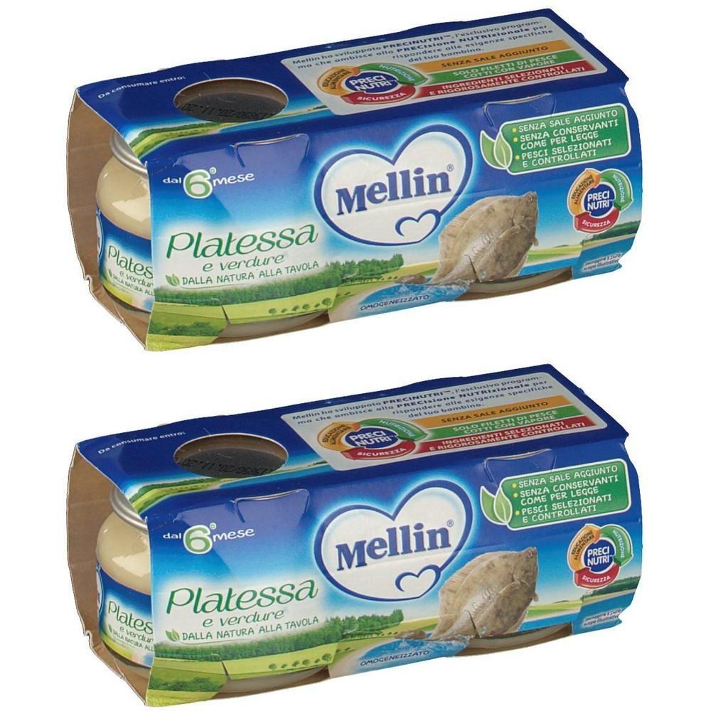 Mellin® Omogenizzato Platessa