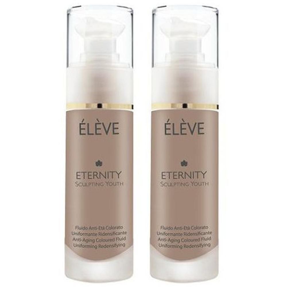 Eleve Fluido Anti Età Colorato Uniformante Ridensificante Tonalità 02 Media