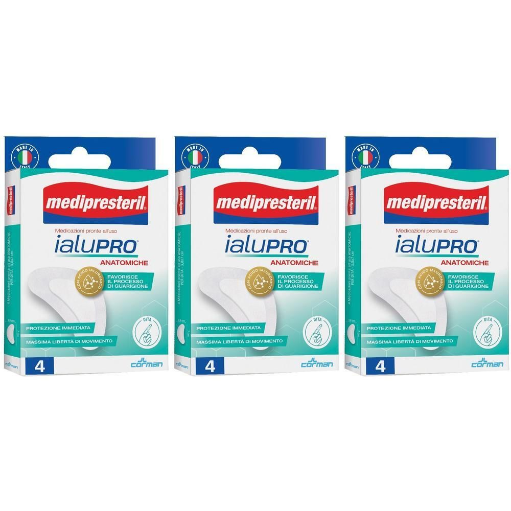 Medipresteril Ialupro Dita 3,8X7 Cm