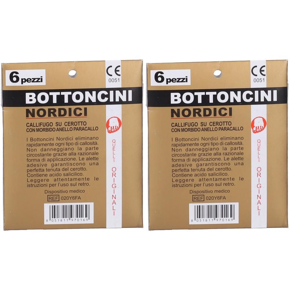 Bottoncini Nordici 6 Pezzi