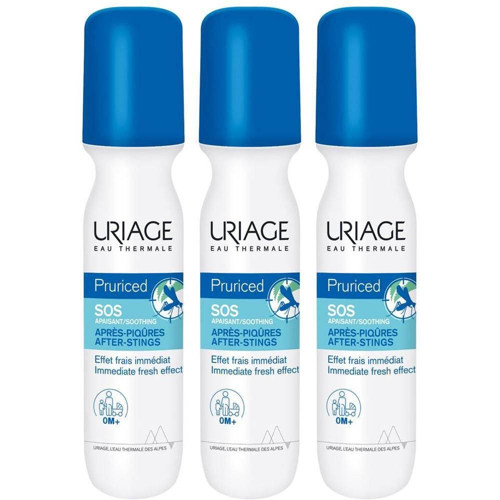 URIAGE PRURICED SOS post puntura, zanzare, piante urticanti, neonati, bambini, adulti roll on