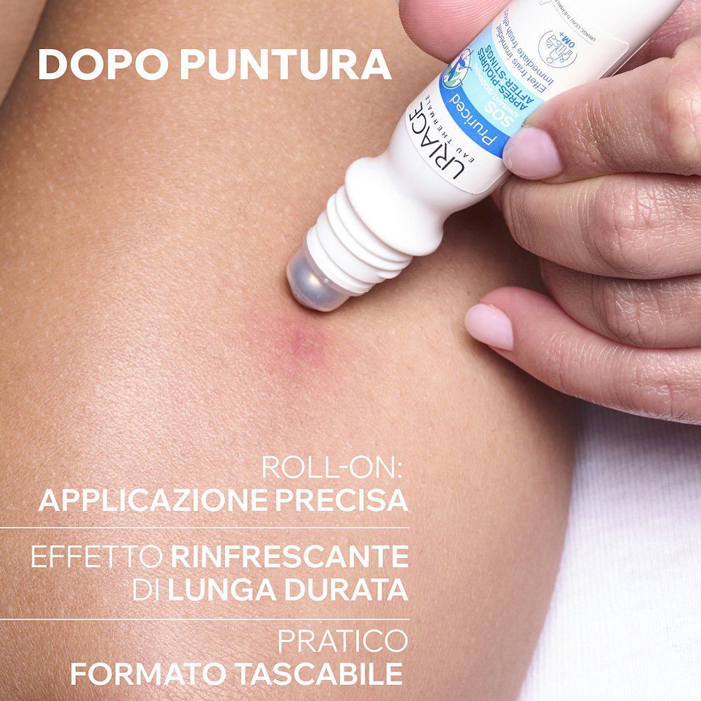 Un applicatore roll-on per il trattamento post-puntura.
