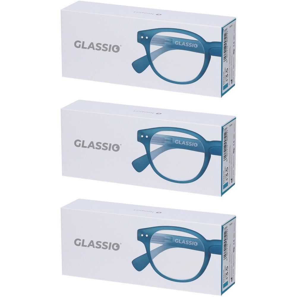 Occhiali da Lettura Glassio Newport Colore Crystal Jade Gradazione +3,5