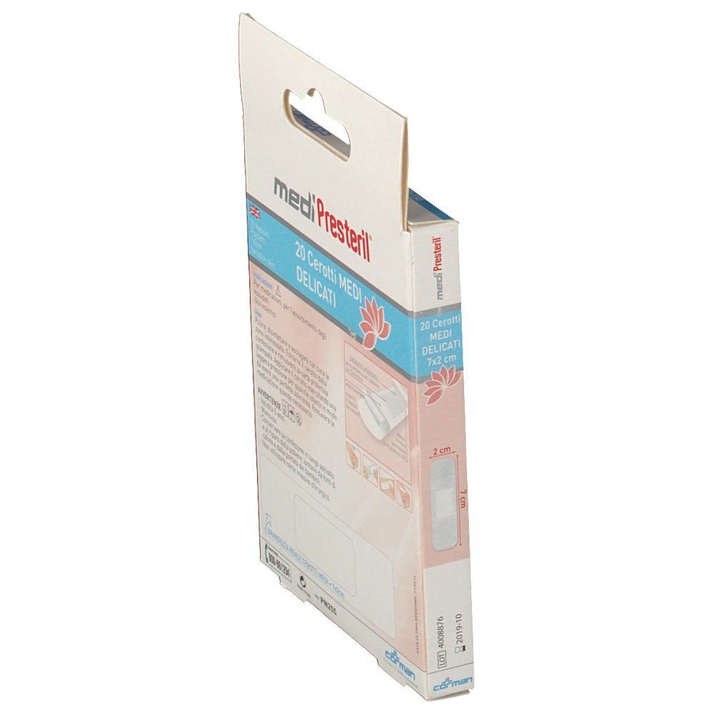 MediPresteril® Cerotti Medi Delicati 7 x 2 cm