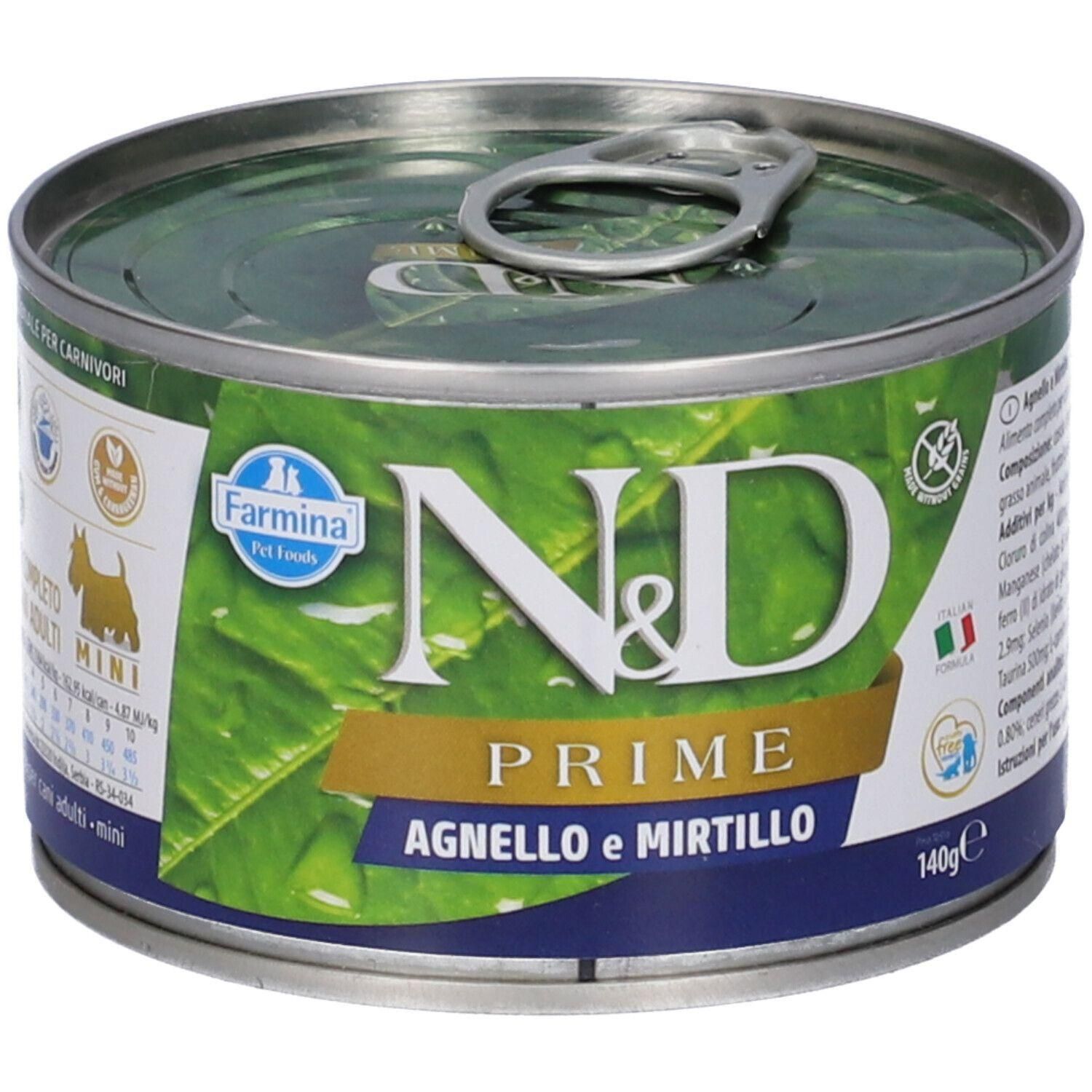 N&d Prime Agnello & Mirtillo Adult Mini