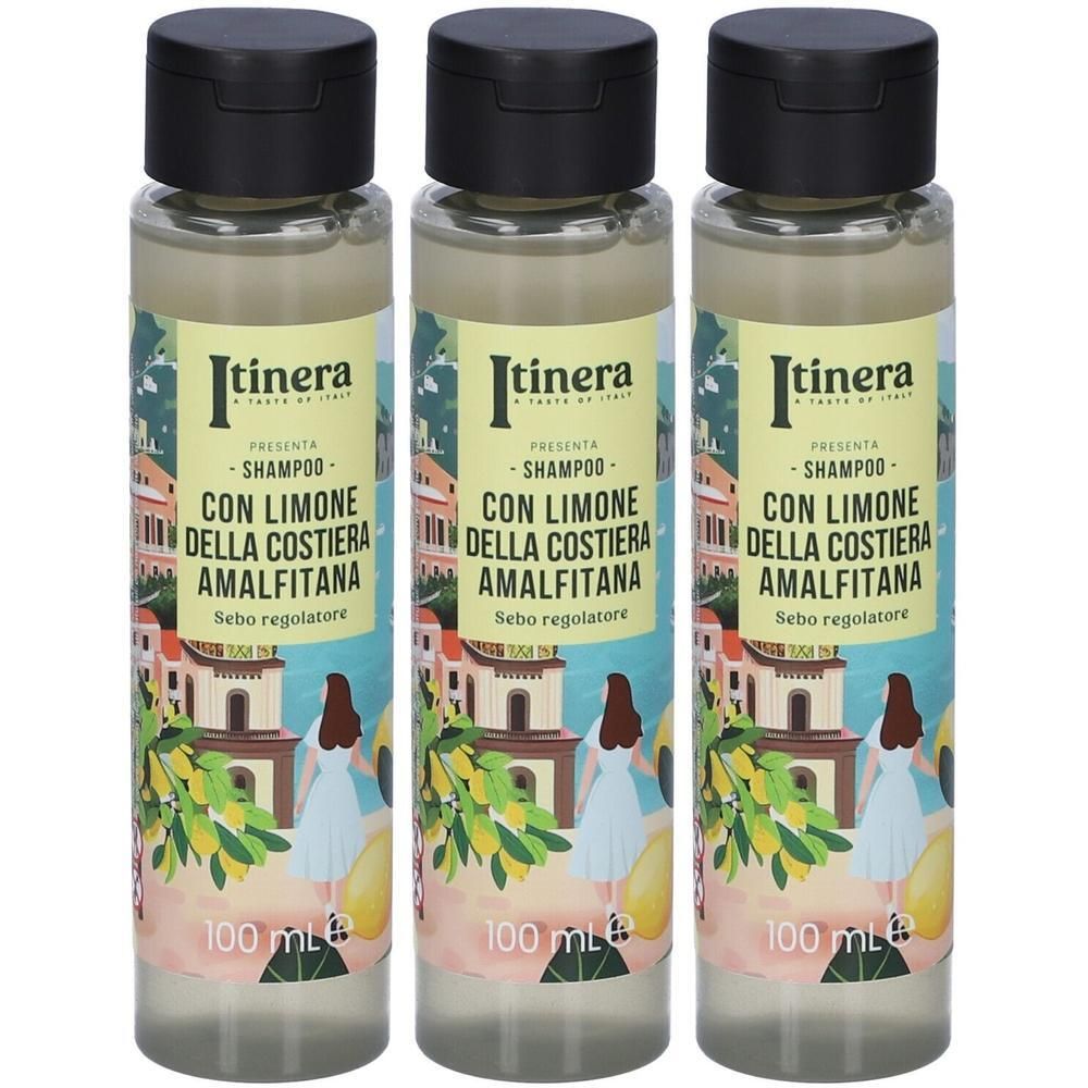 Itinera Shampoo Sebo Regolatore al Limone della Costiera Amalfitana