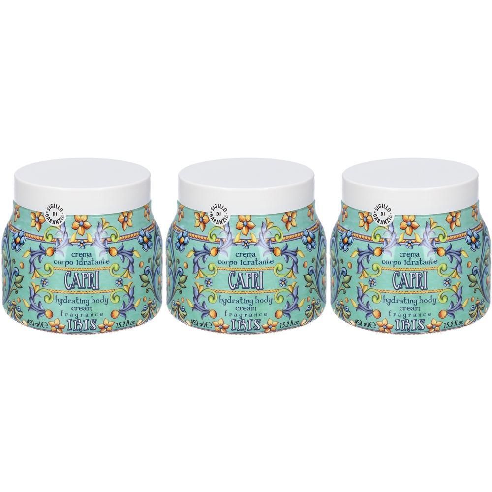 Le Maioliche Crema Corpo Idratante Iris e Ylang Ylang Linea Capri